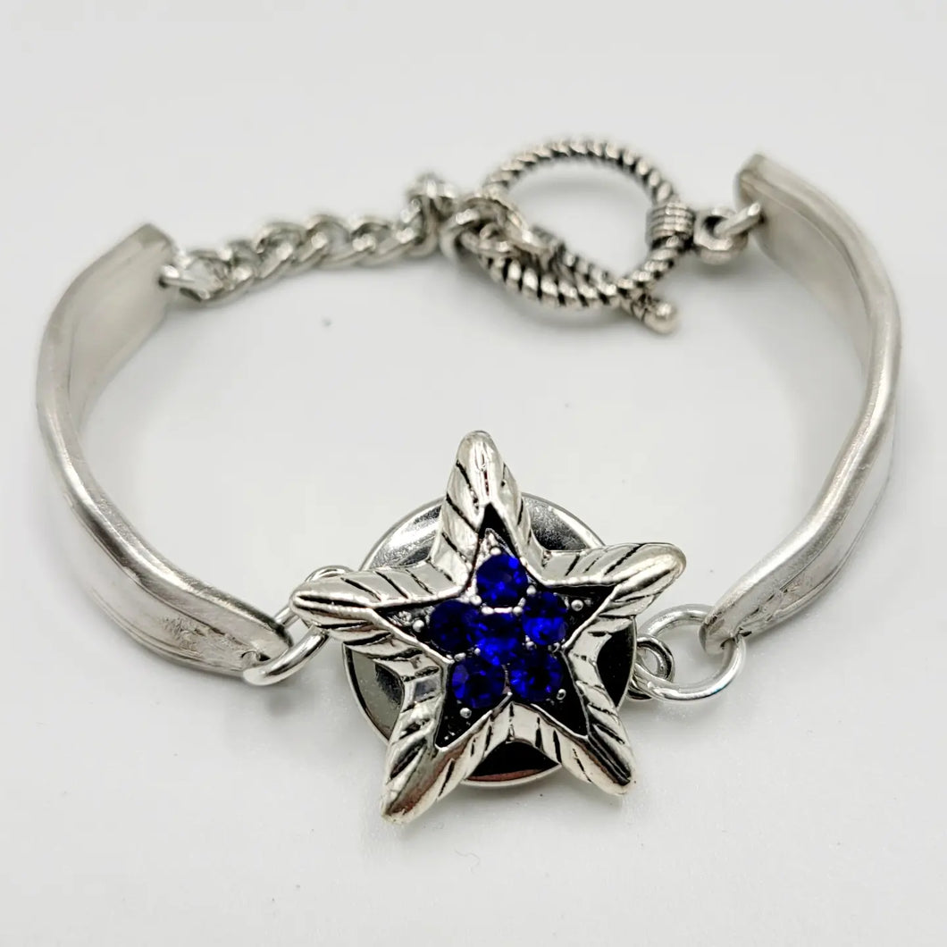 Blue Star Spoon Bracelet